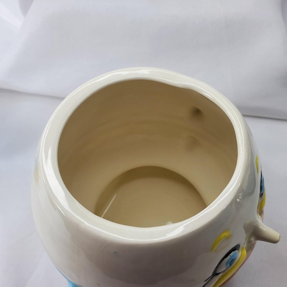 Vintage Humpty Dumpty Ceramic Cookie Jar Nursery Rhyme Collectible Kitchen Decor - Picture 12 of 15
